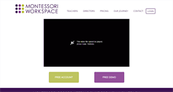 Desktop Screenshot of montessoriworkspace.com